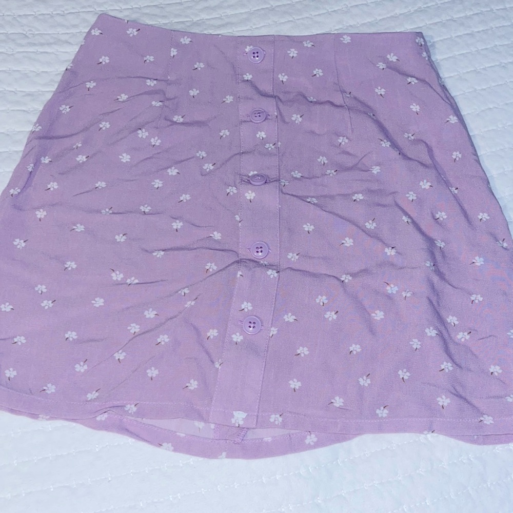Purple skirt